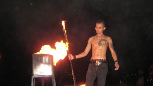 Thai Fire Dancer